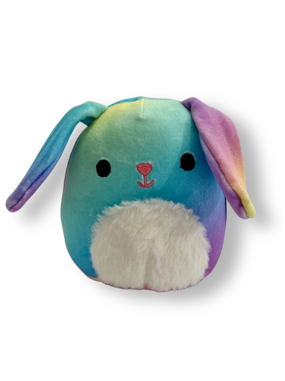 Squishmallows Danya the Rainbow Pastel Bunny Plush New with Tags, 5” Collectible